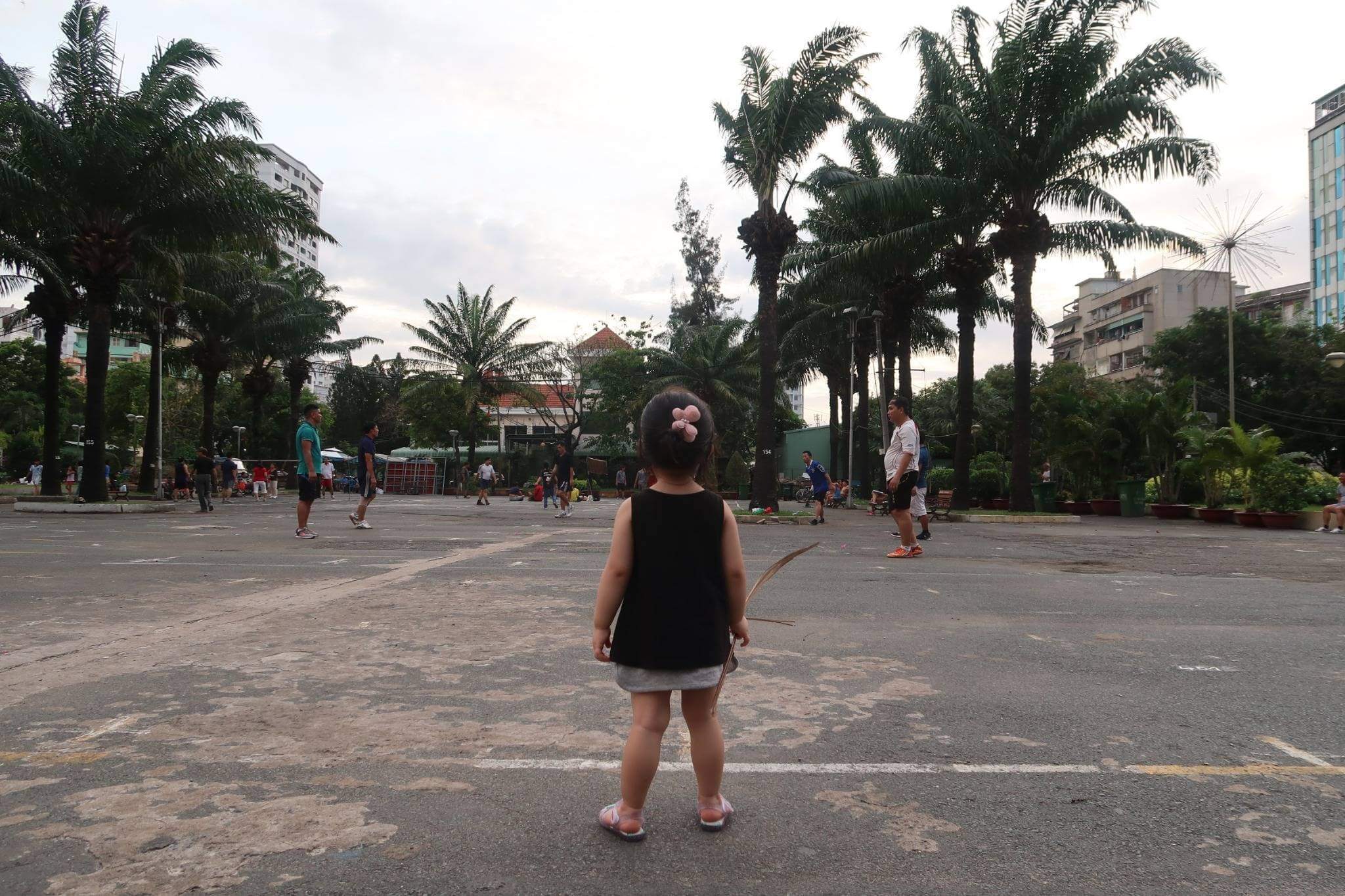 Family travel in Ho Chi Minh with baby: Parks, Bread, and Family Fun