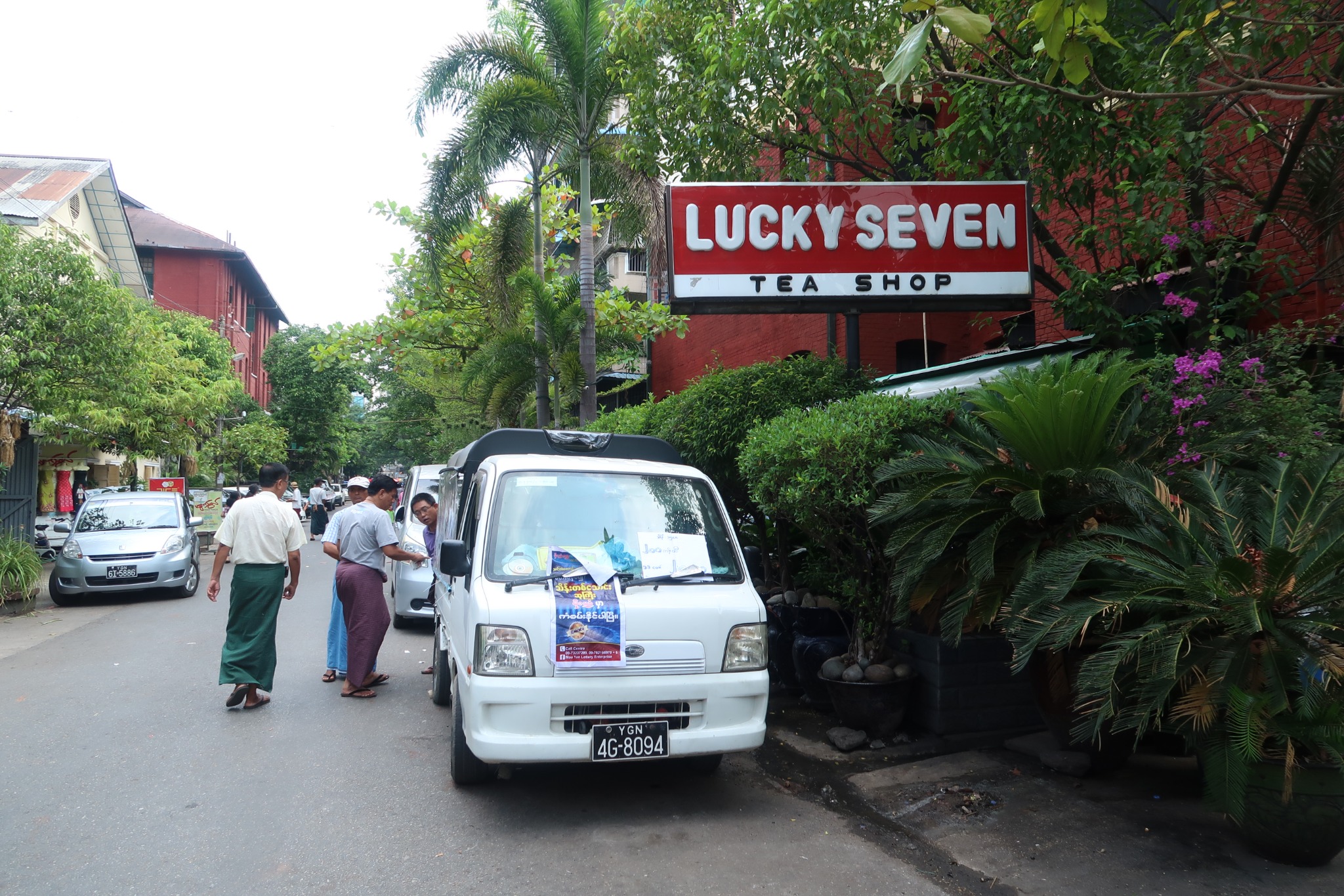 Day 25: St. Mary’s Cathedral and Lucky Seven Tea Shop in Yangon