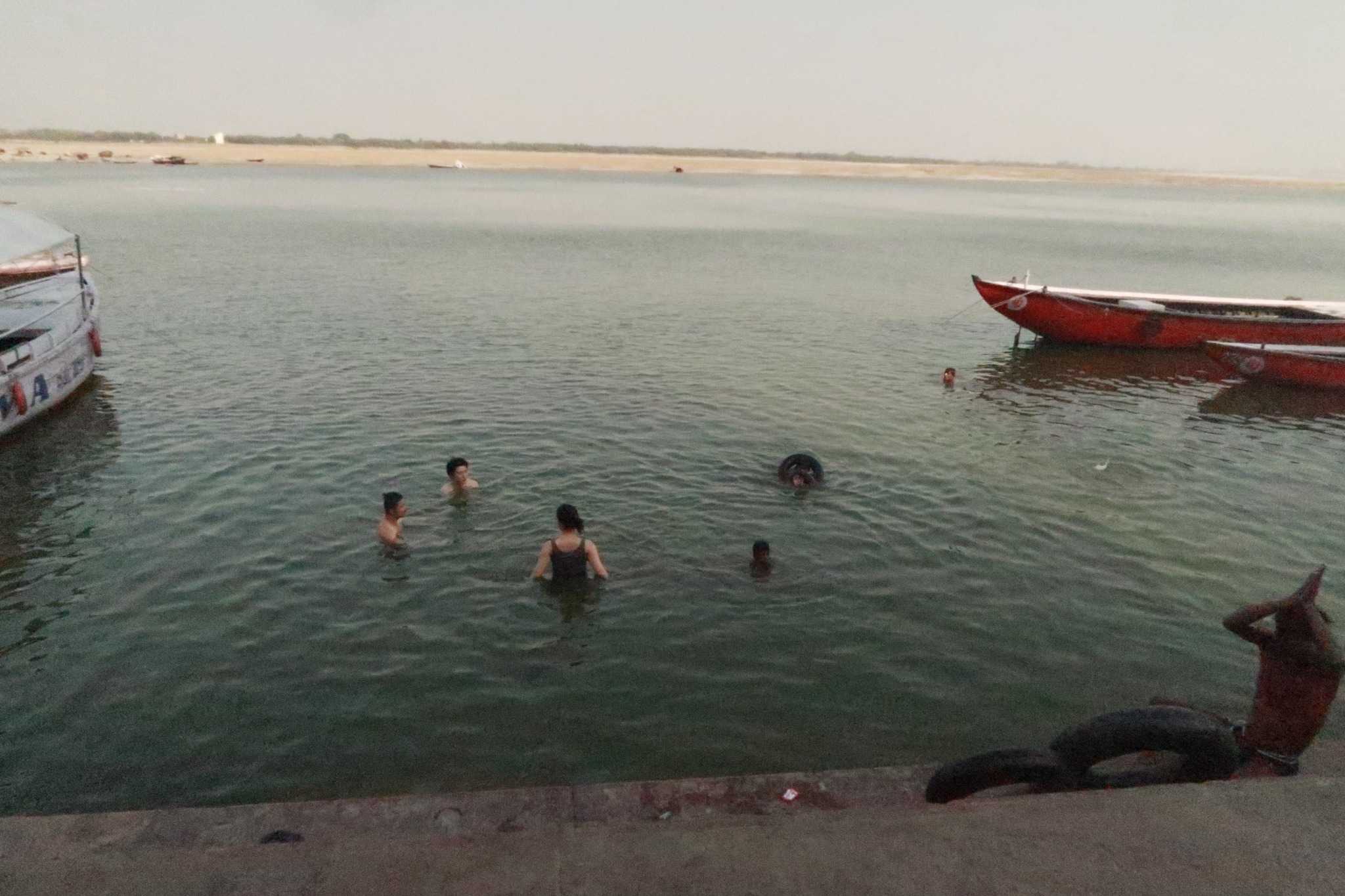 Swimming in the Ganges: A Family Day in Varanasi