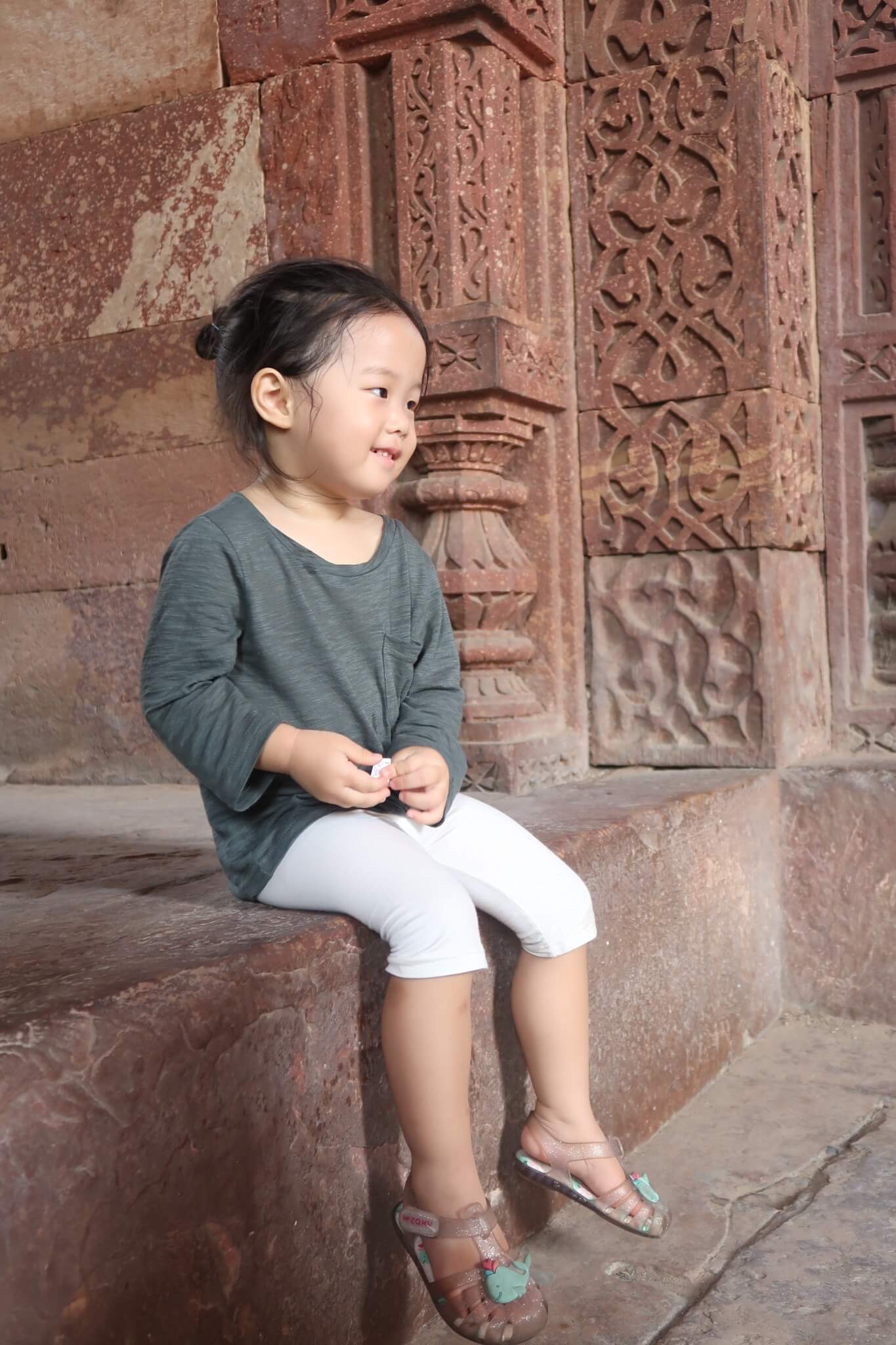 Day 42: Exploring Delhi with Baby: Qutb Minar Adventure