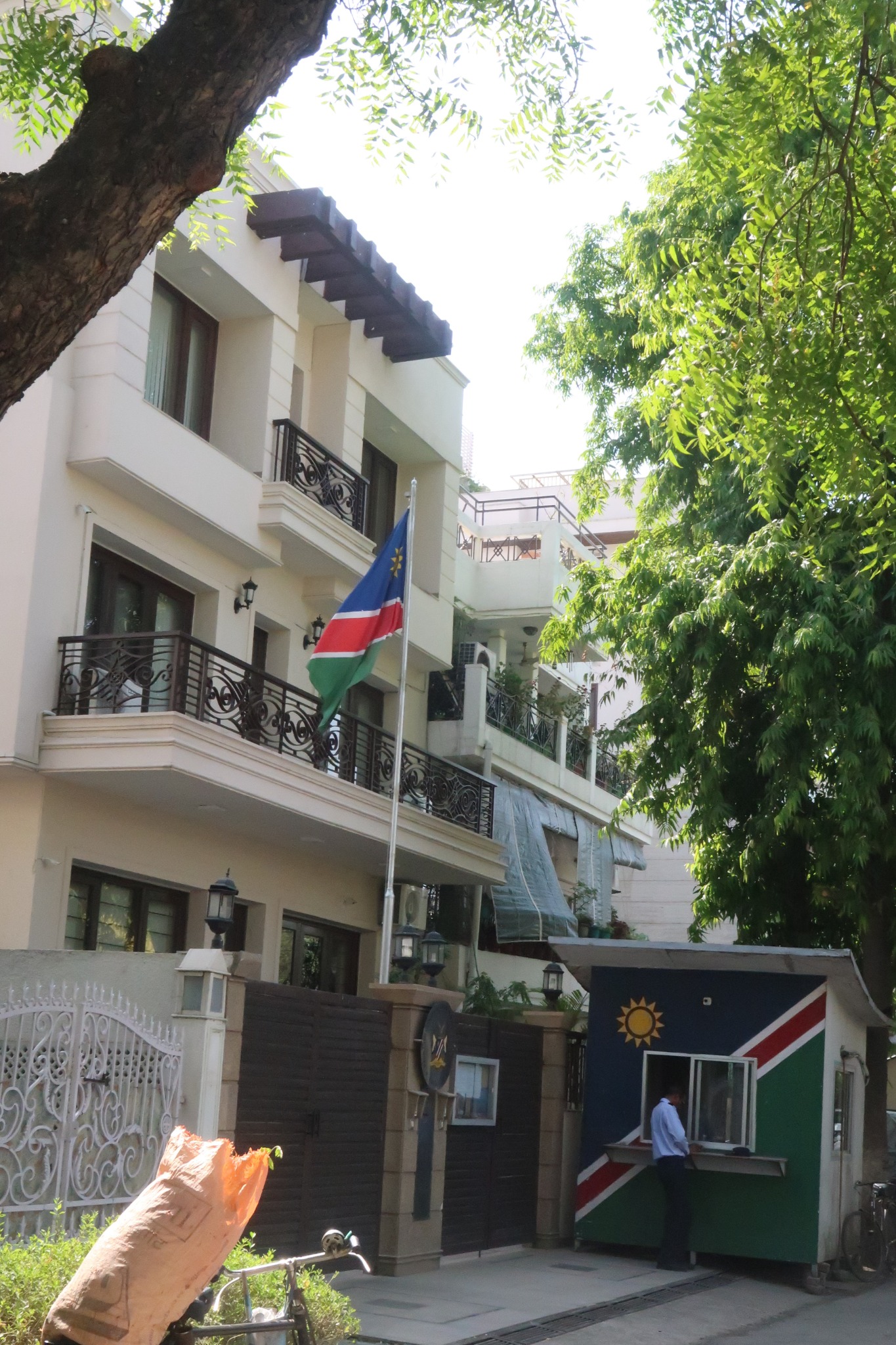 Day 43: Namibian Visa in Delhi with Baby