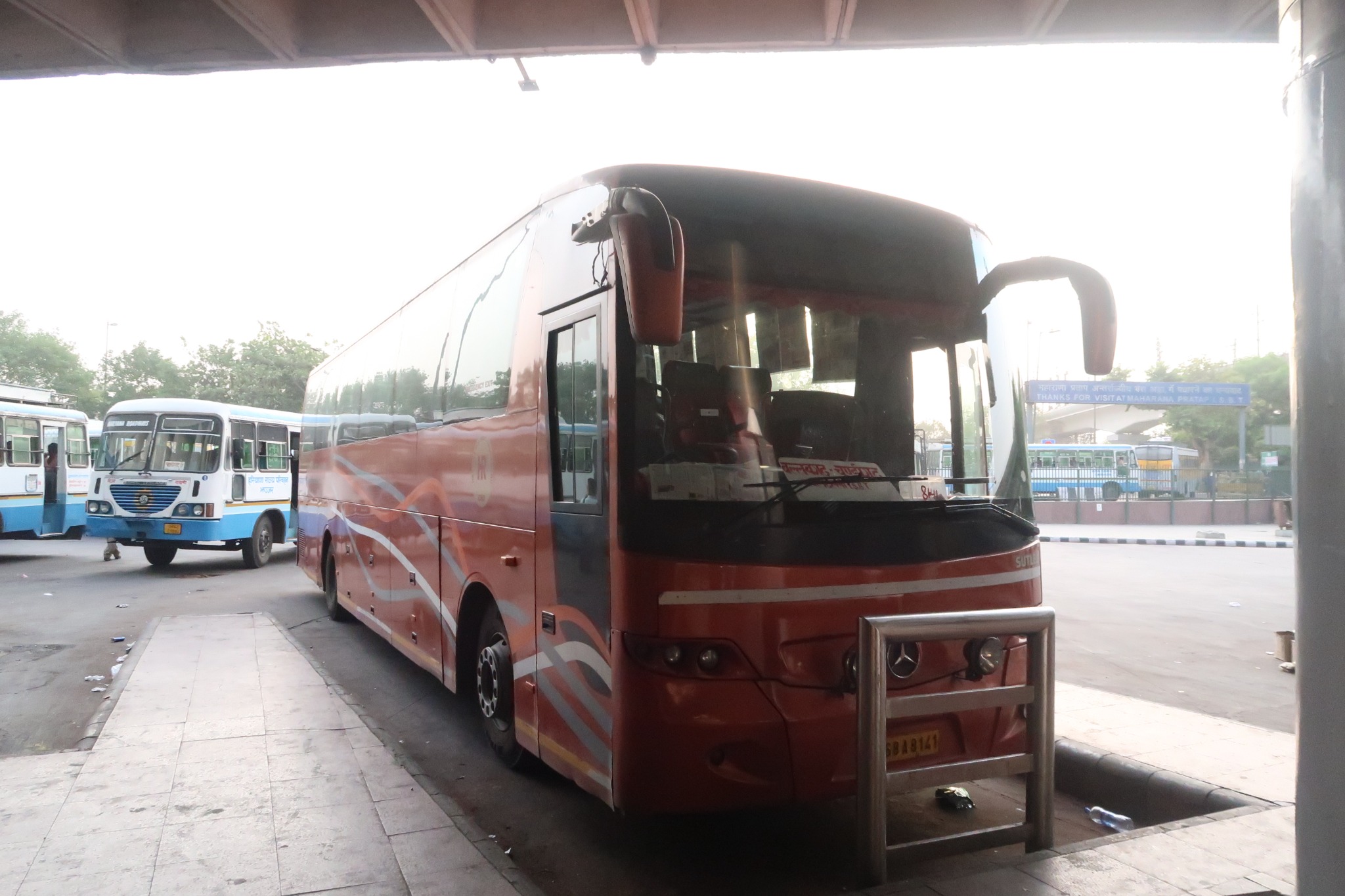 Day 44: Delhi to Chandigarh by Bus: A Family Travel Guide