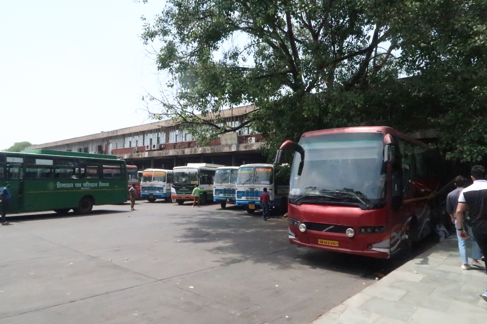 Day 45: Traveling from Chandigarh to Delhi by Volvo Bus