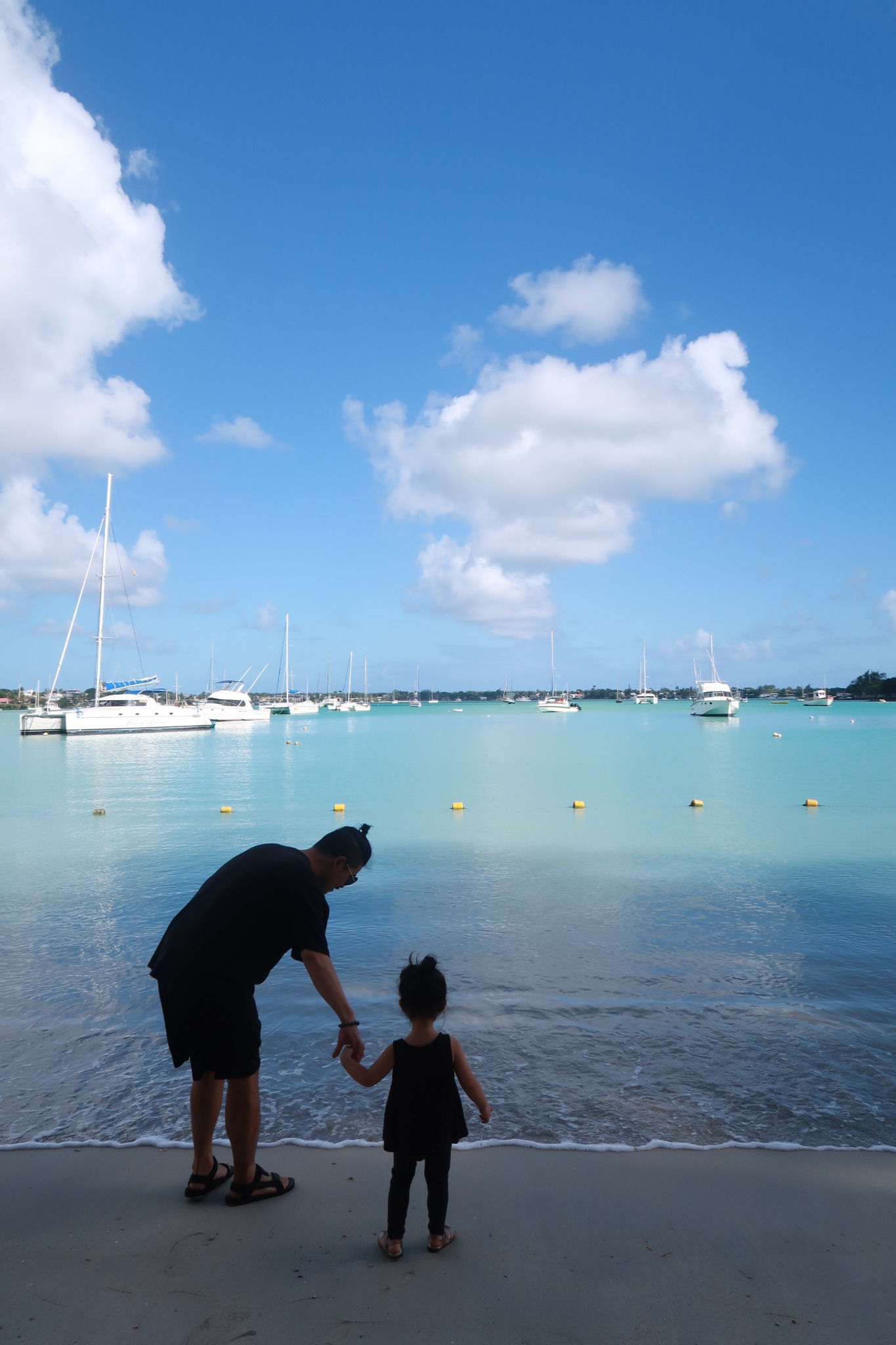 Day 54: Strolling Along Grand Baie Beach:Family Day in Mauritius