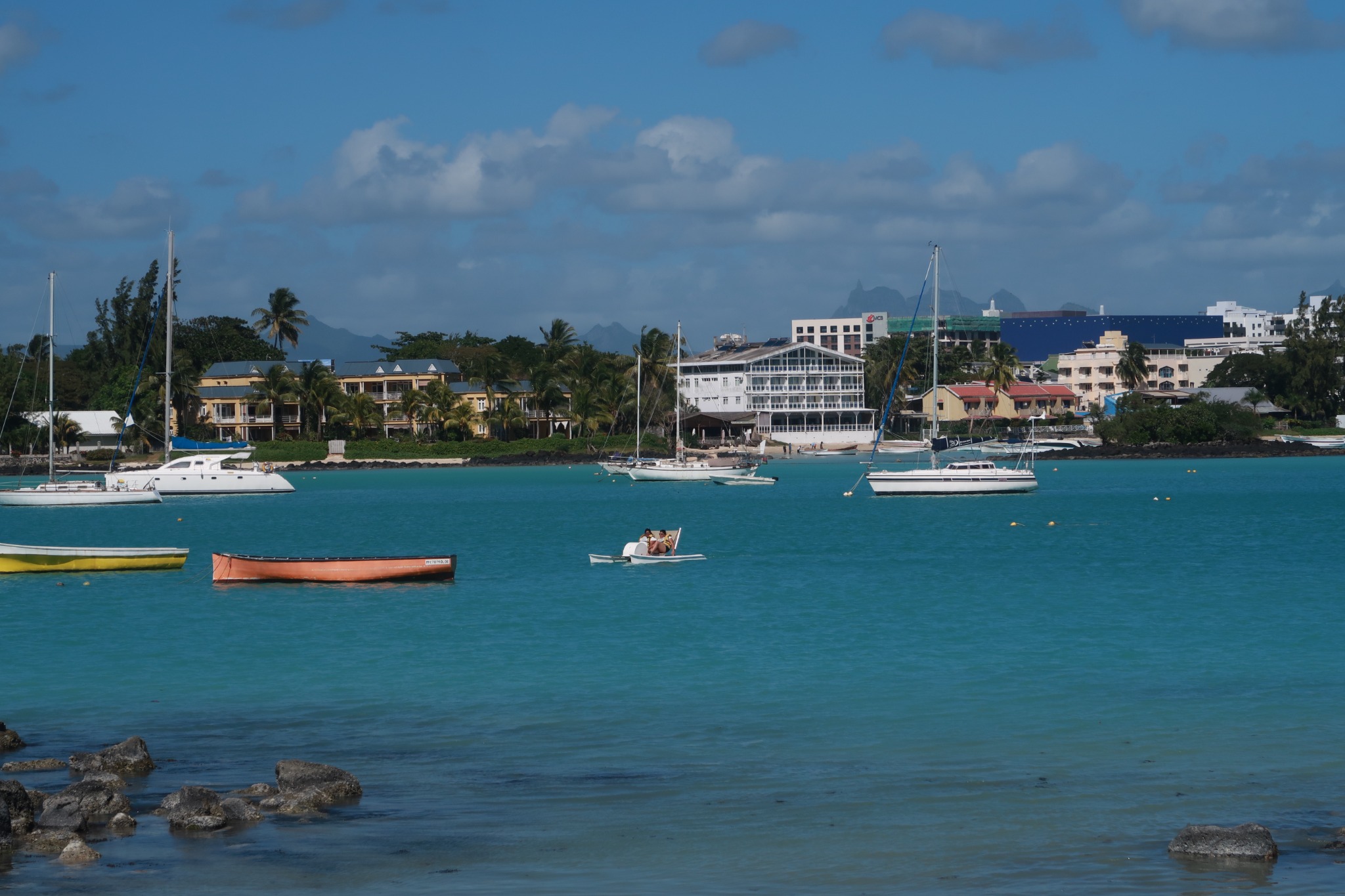 A Relaxing Day in Grand Baie, Mauritius: La Cuvette Beach