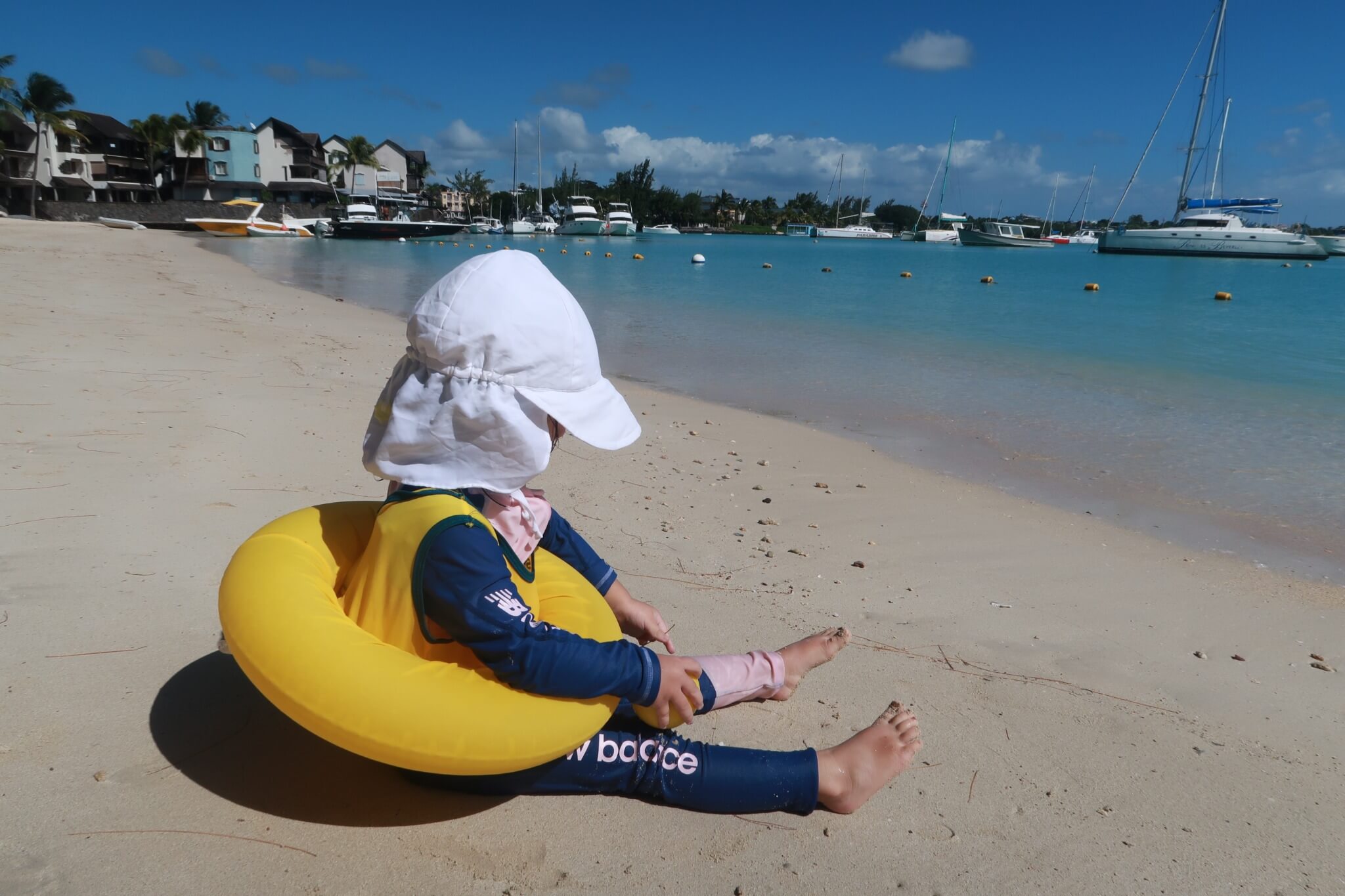 Day 58: Family Fun at Grand Baie Public Beach, Mauritius