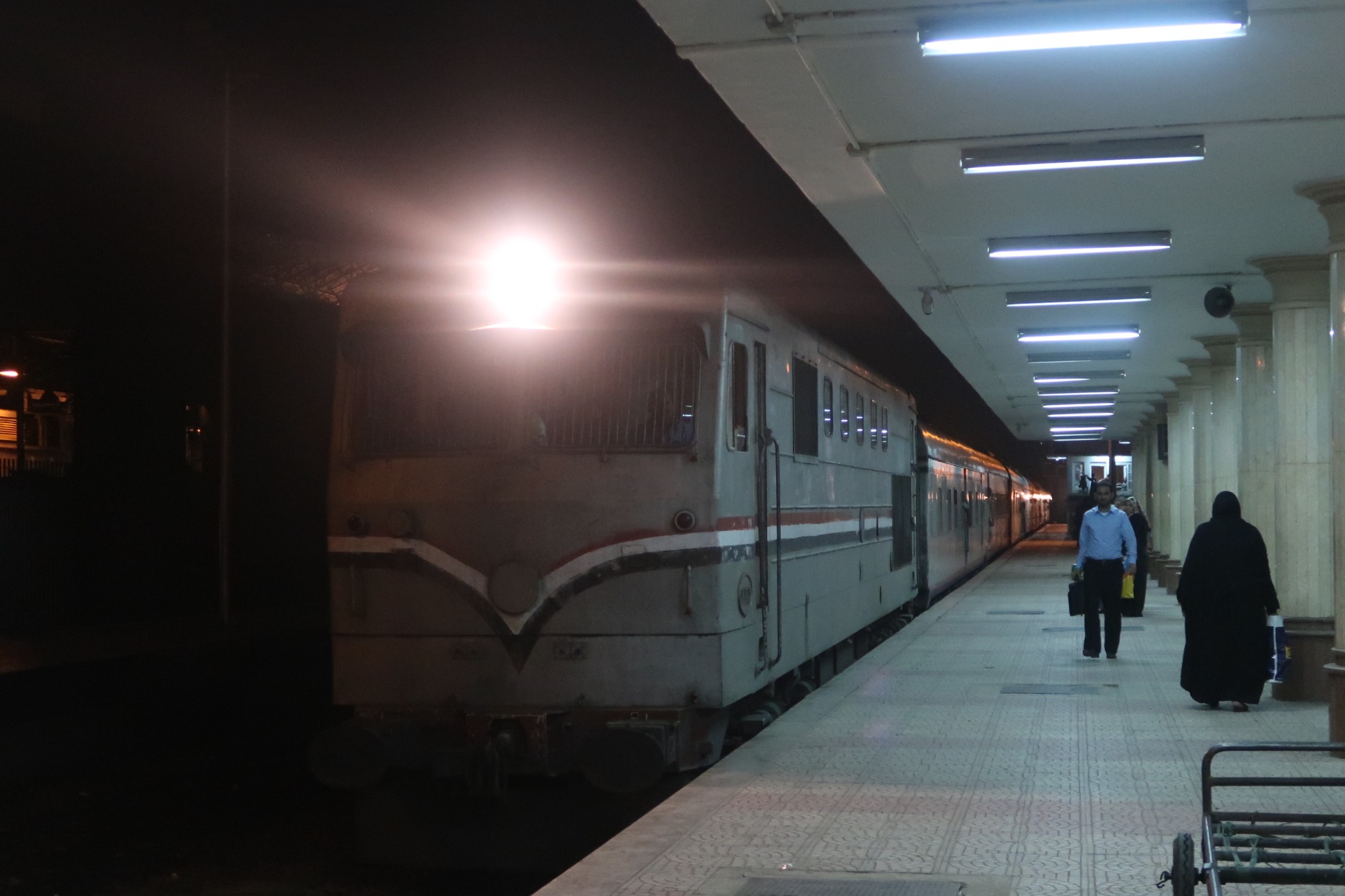 Egypt Family Travel: Luxor to Cairo Night Train with Baby
