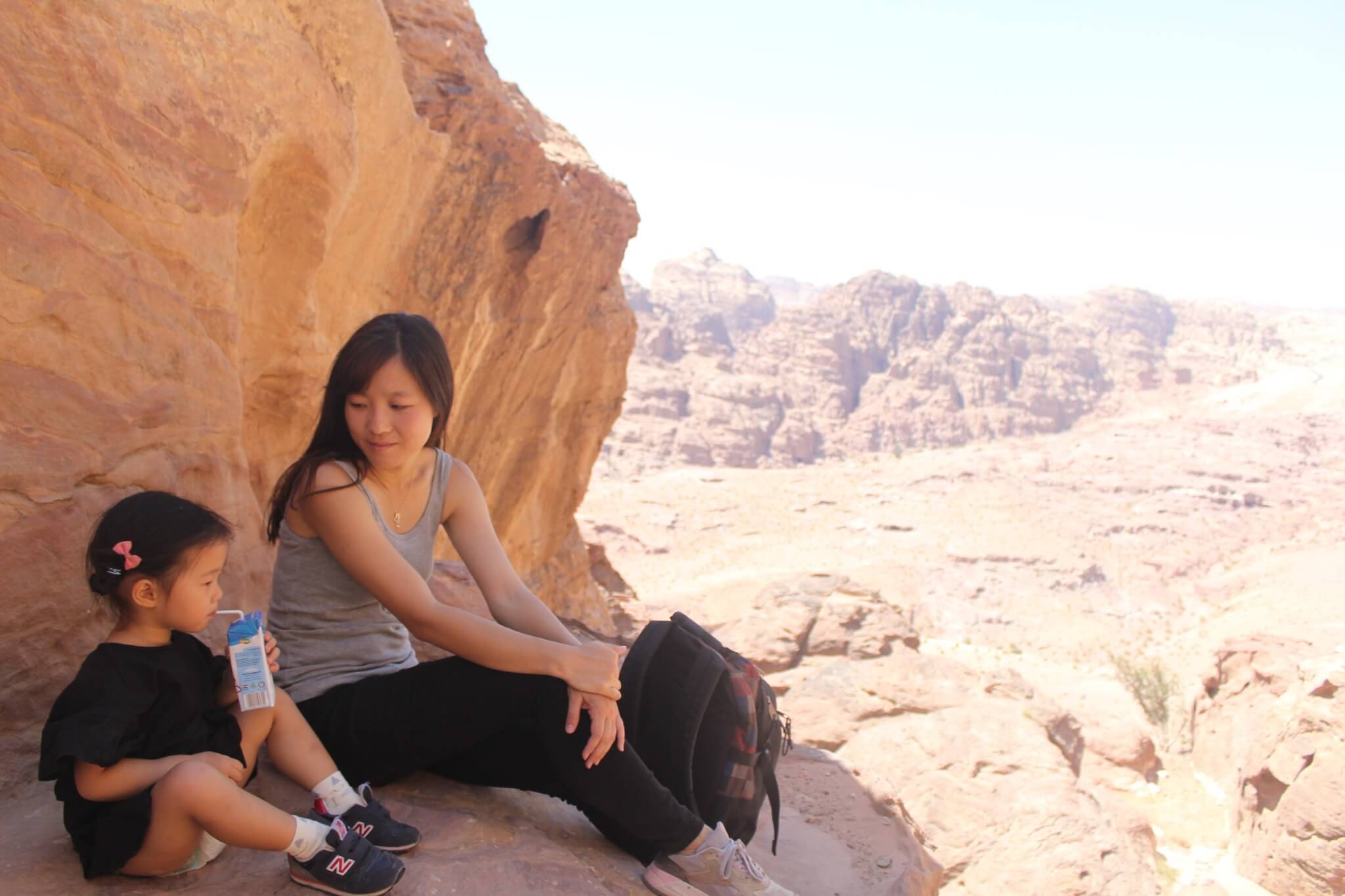 Exploring Petra with a Baby: Al-Khubtha Trail Adventure